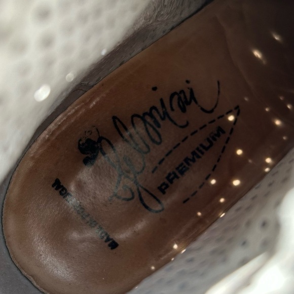 [8.5] Felmini Designer Real Leather Heeled Boot Made In Portugal Tan Brown - Picture 12 of 14